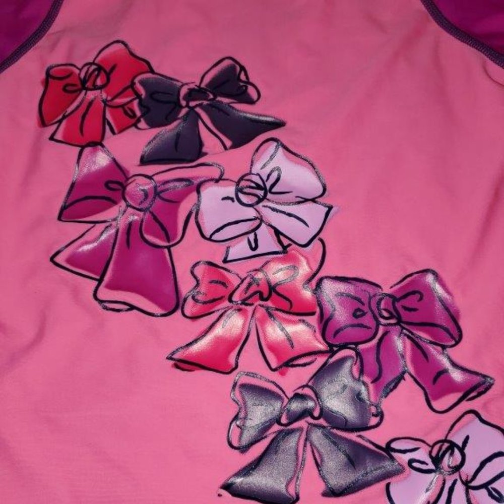 Hanna Anderson Girl's Rash Guard - Picture 3 of 5